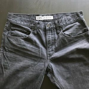 Men's Black Slim Jeans
